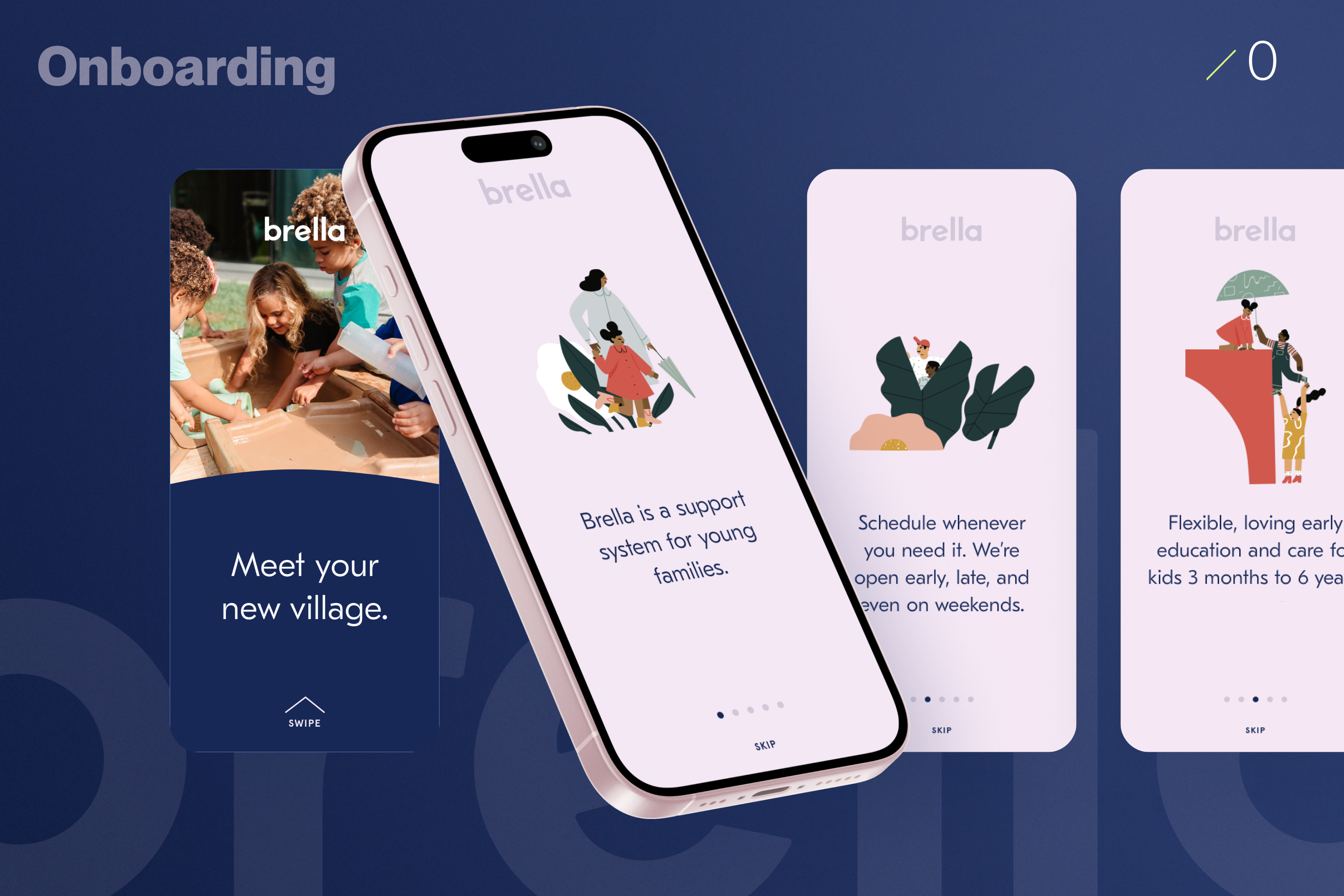 Onboarding — meet your new village