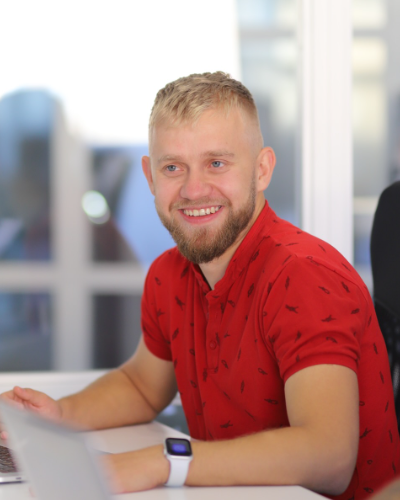 WLCM application developer at work