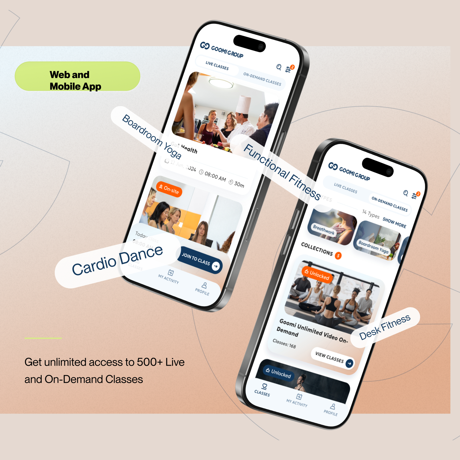 Goomi Group platform
