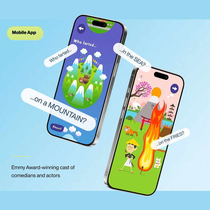 Who Farted?! storybook app