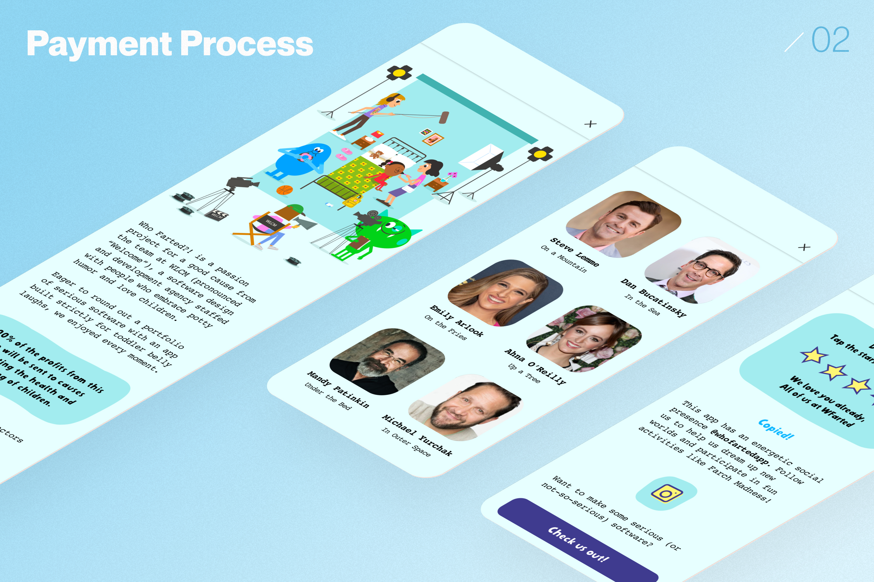 Payment process — a grown-ups gate, choose your contribution, get the toots key