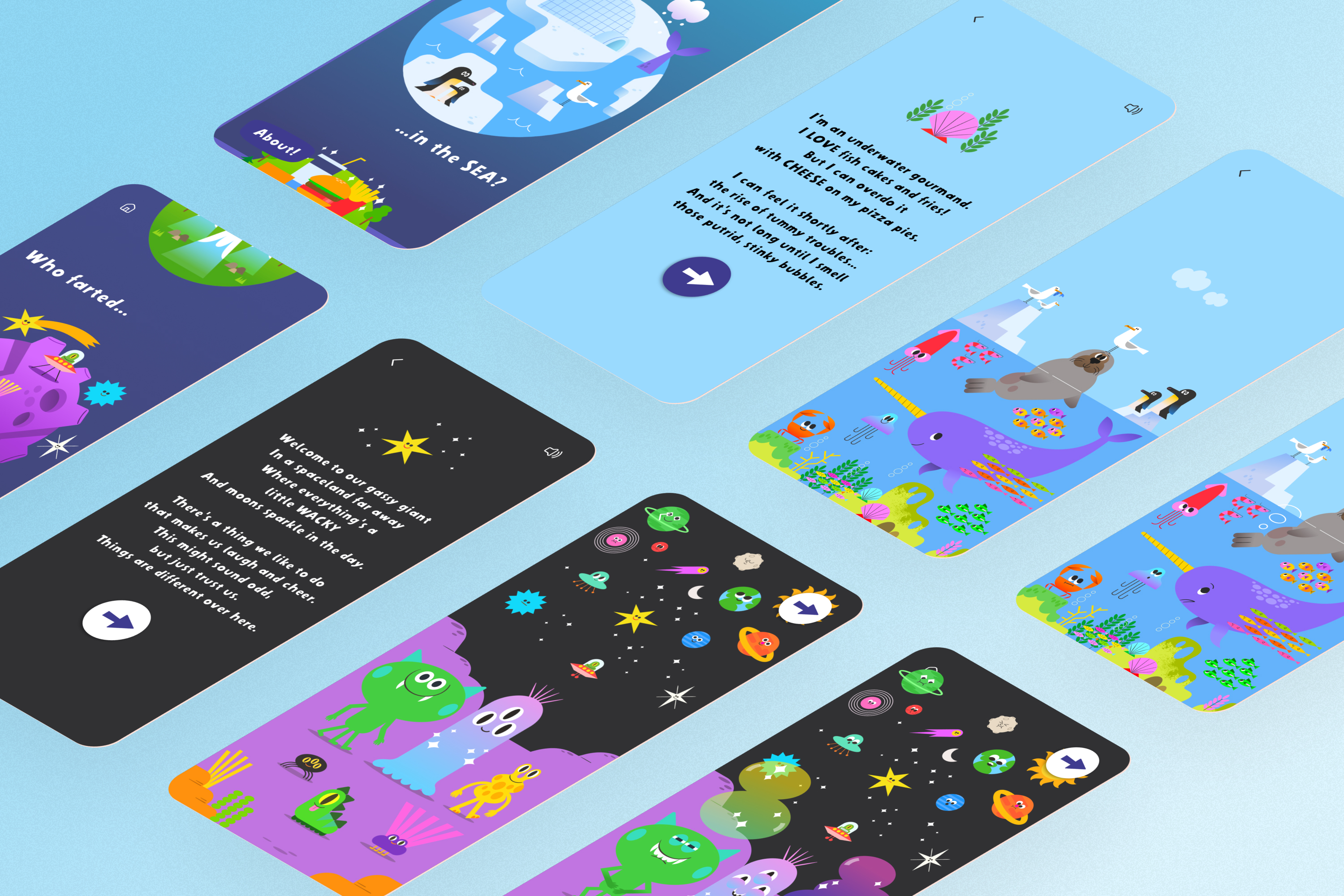 Worlds — in the sea, and in outer space