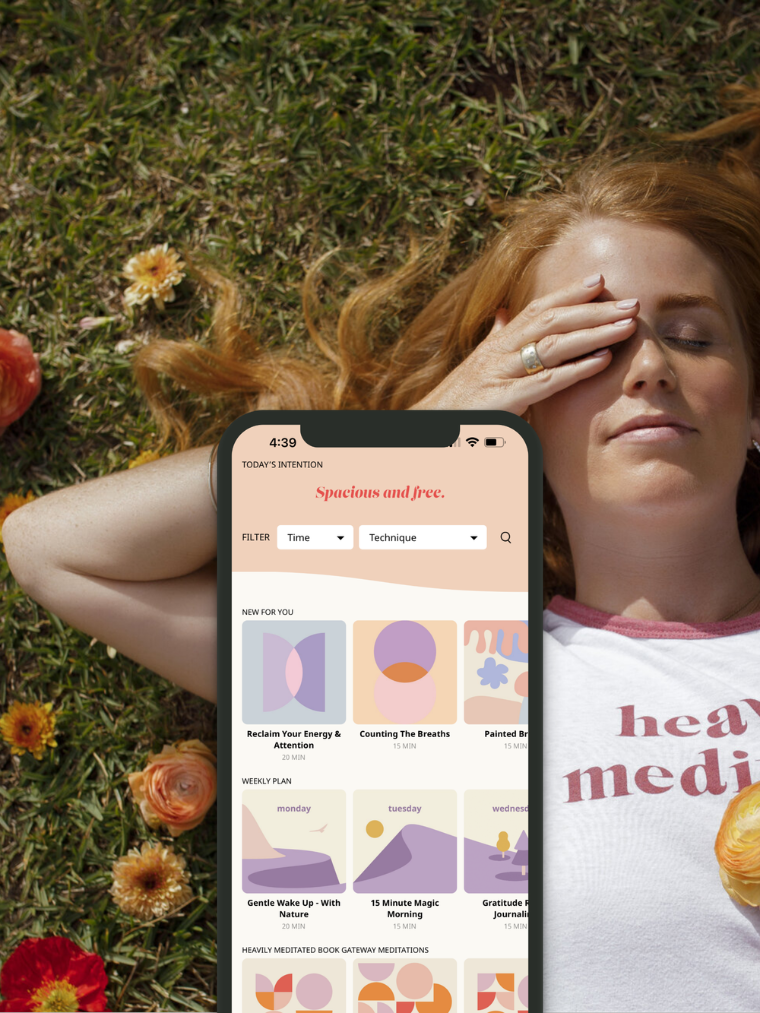 Heavily Meditated app